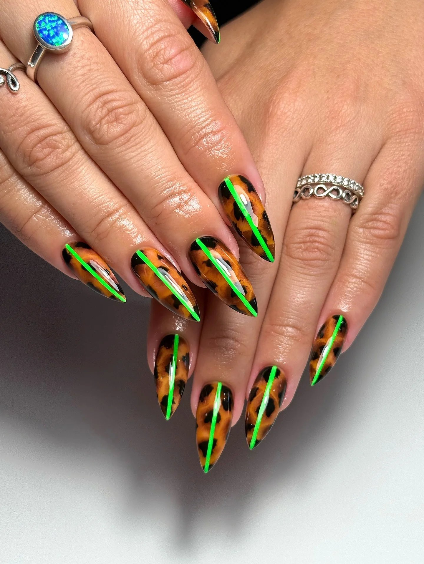 Neon Striped Tortoiseshell