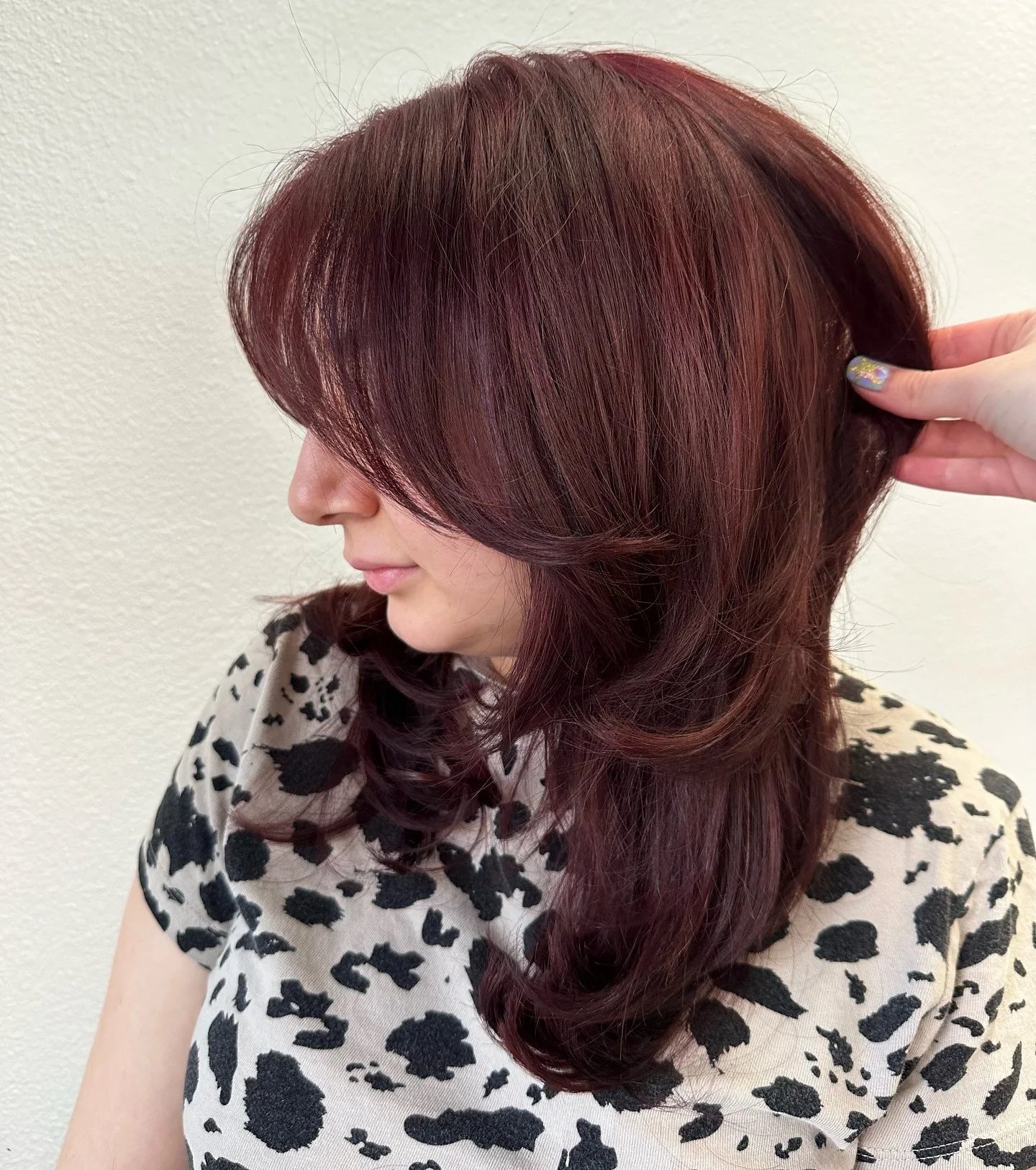 Plum Red Layers