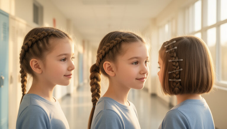 12 Braided Back to School Hairstyles for Middle School Girls