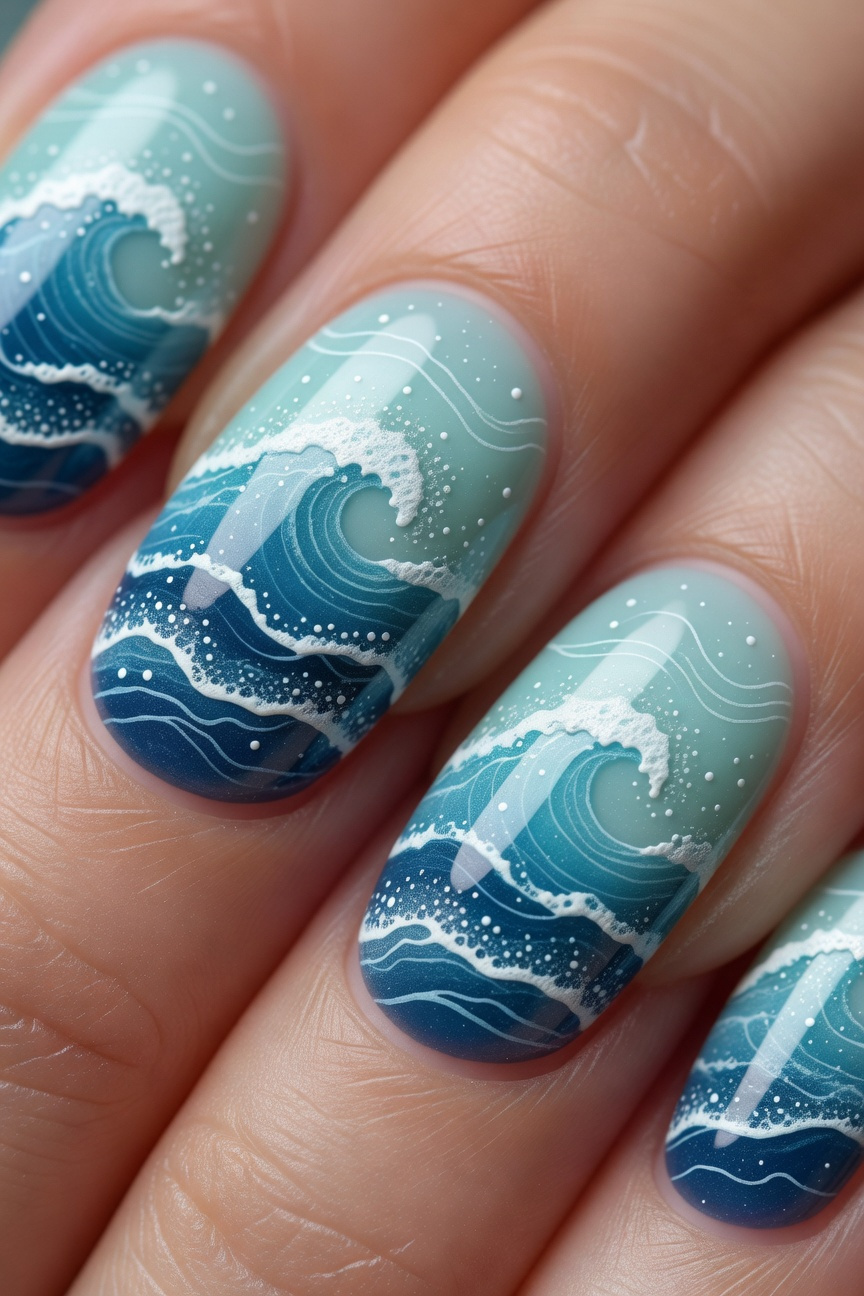 Beach Wave Designs