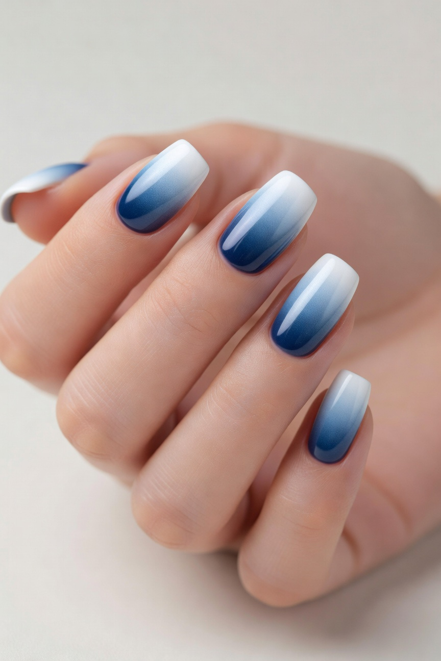 Blue Ombre Fade