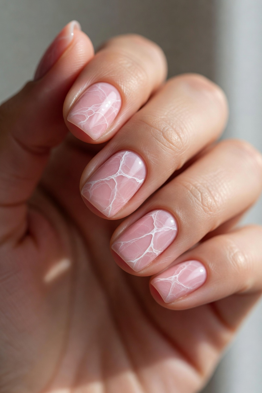 Blush Pink Marble