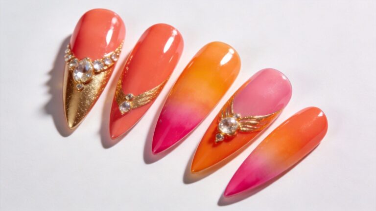 Coffin Nail Ideas for a Glamorous Summer Manicure