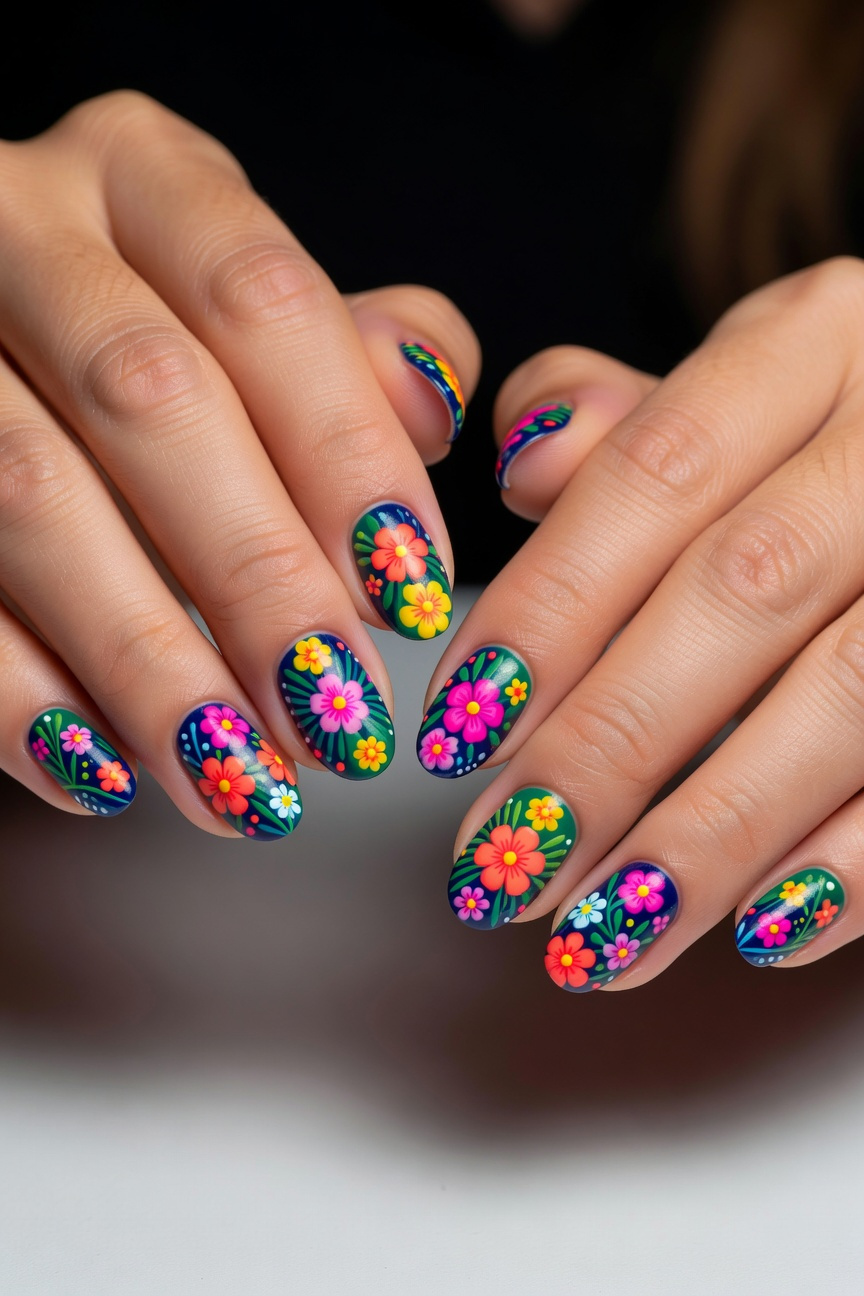 Colorful Floral Patterns