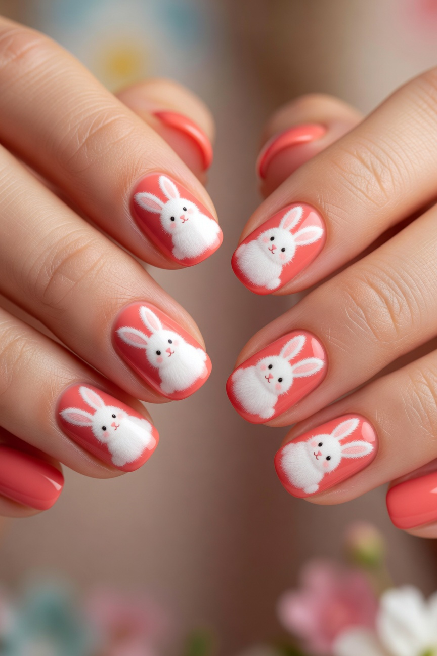 Coral Bunny Design