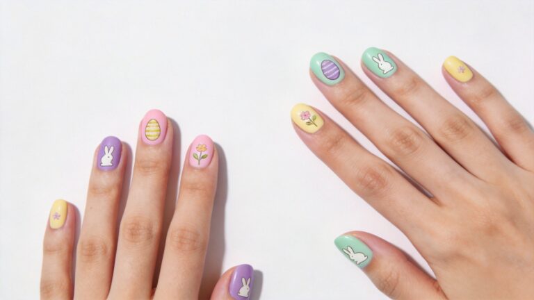 Easter Nail Ideas in Pretty Pastel Colors