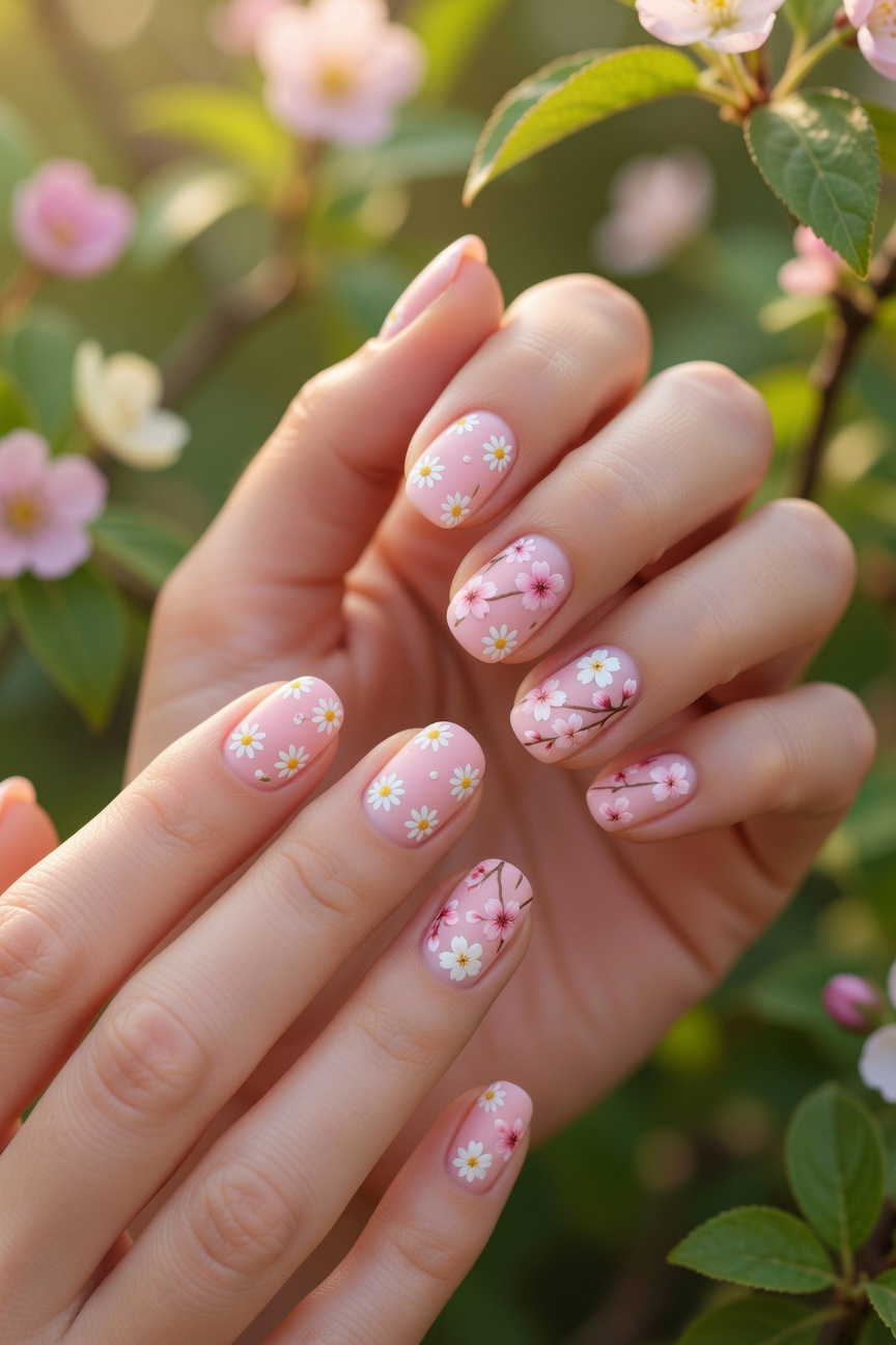 Floral Nail Art