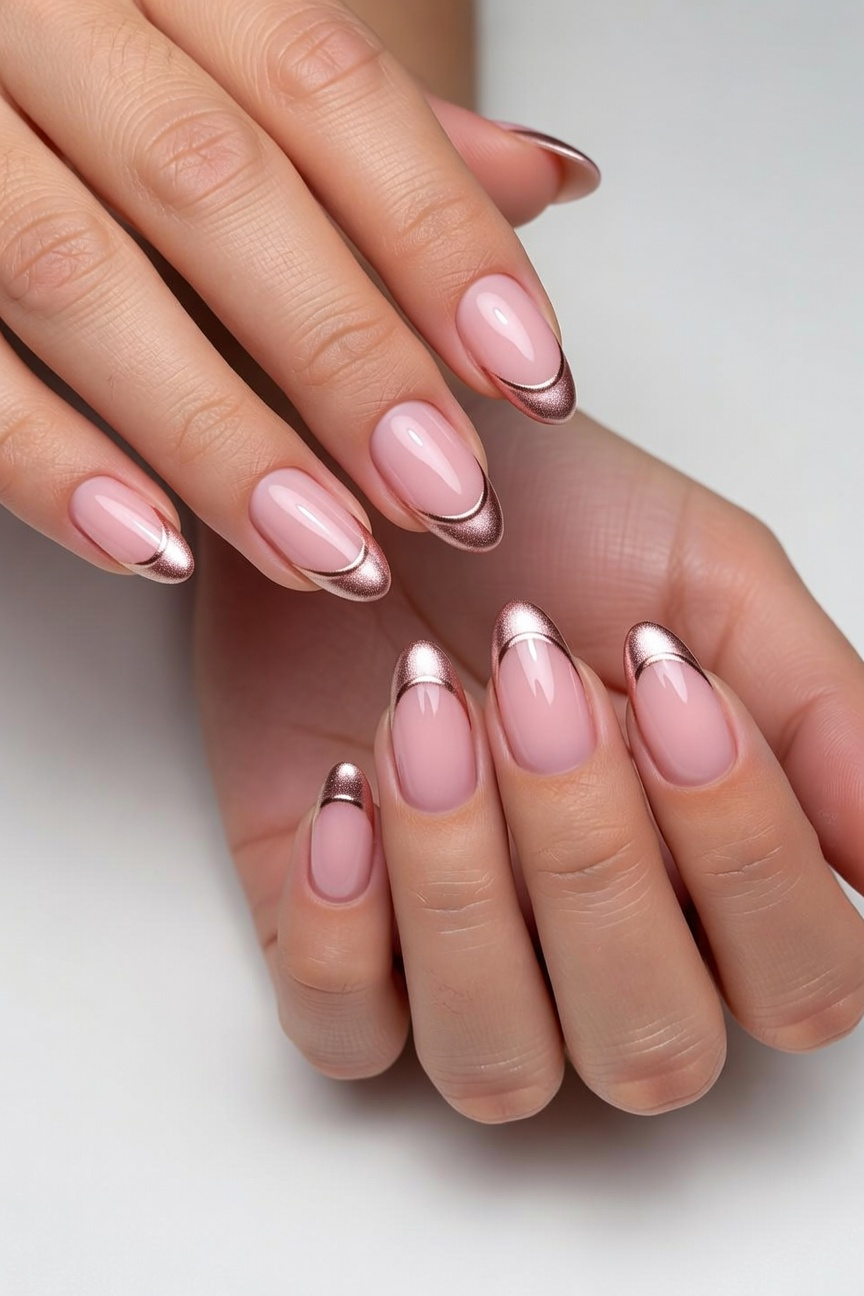 French Manicure Twist