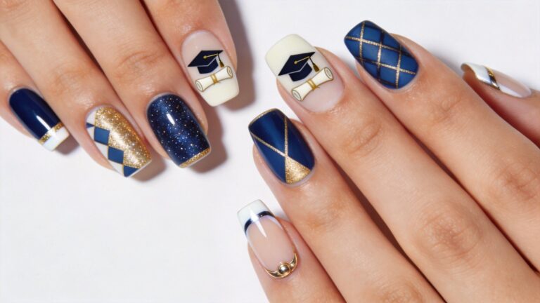 Graduation Nail Ideas for Your Big Day