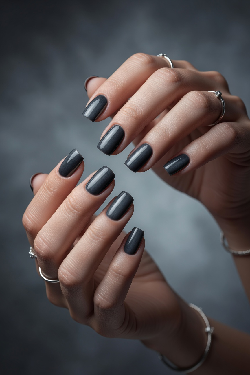 Graphite Nail Color