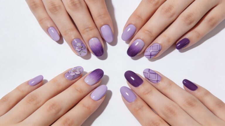 Lavender Nail Ideas That Feel Fresh and Feminine