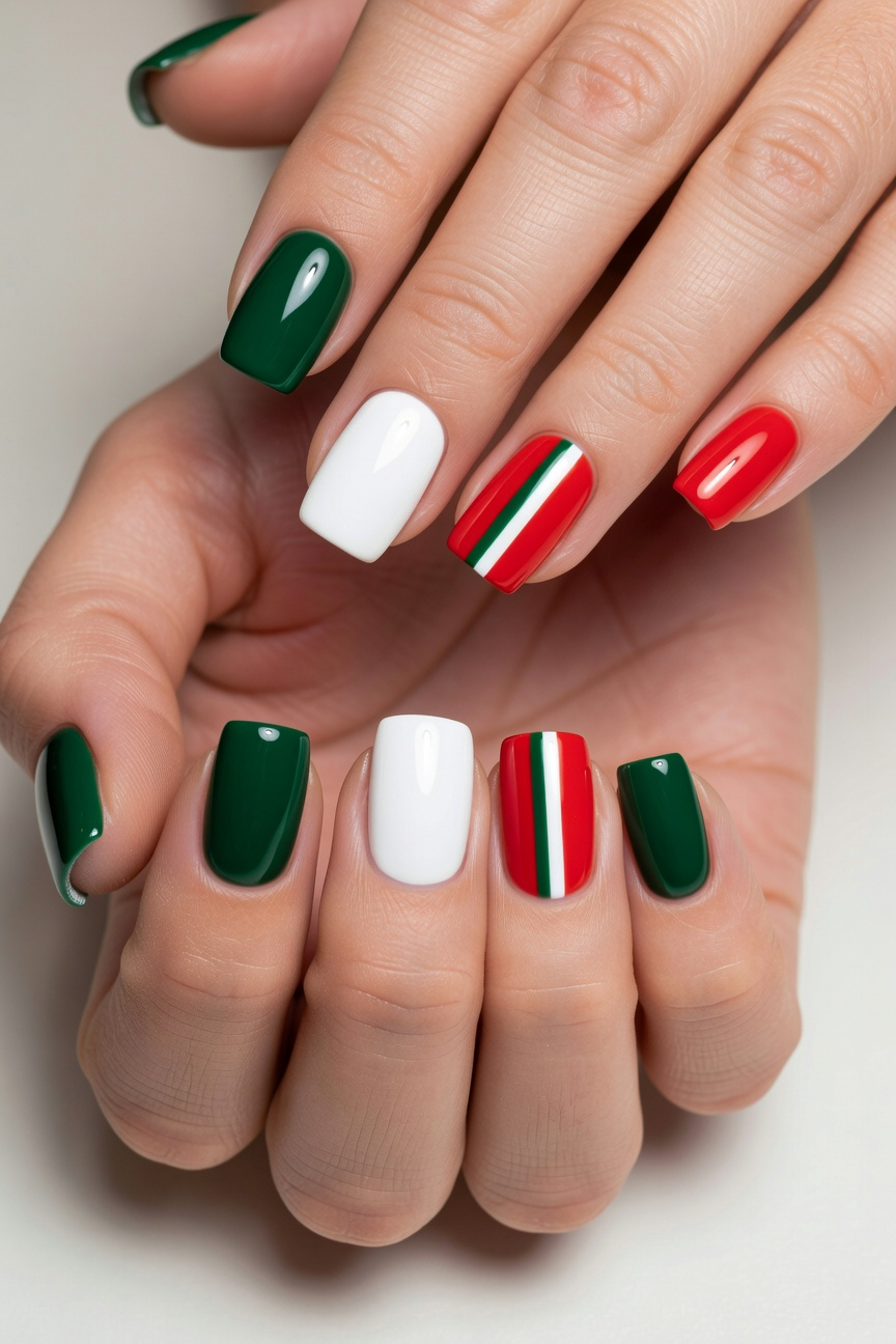 Mexican Flag Colors