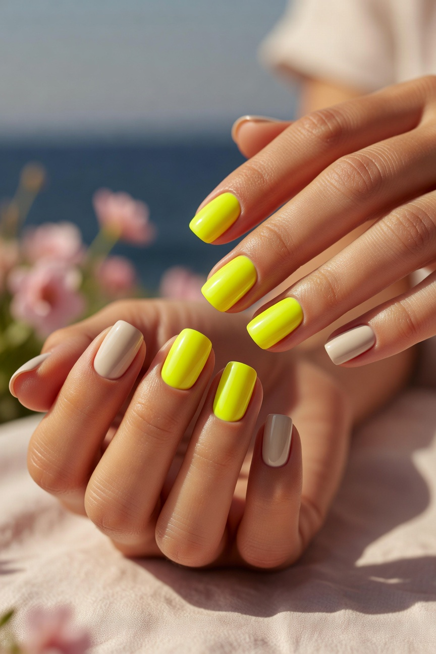 Neon Yellow Accent