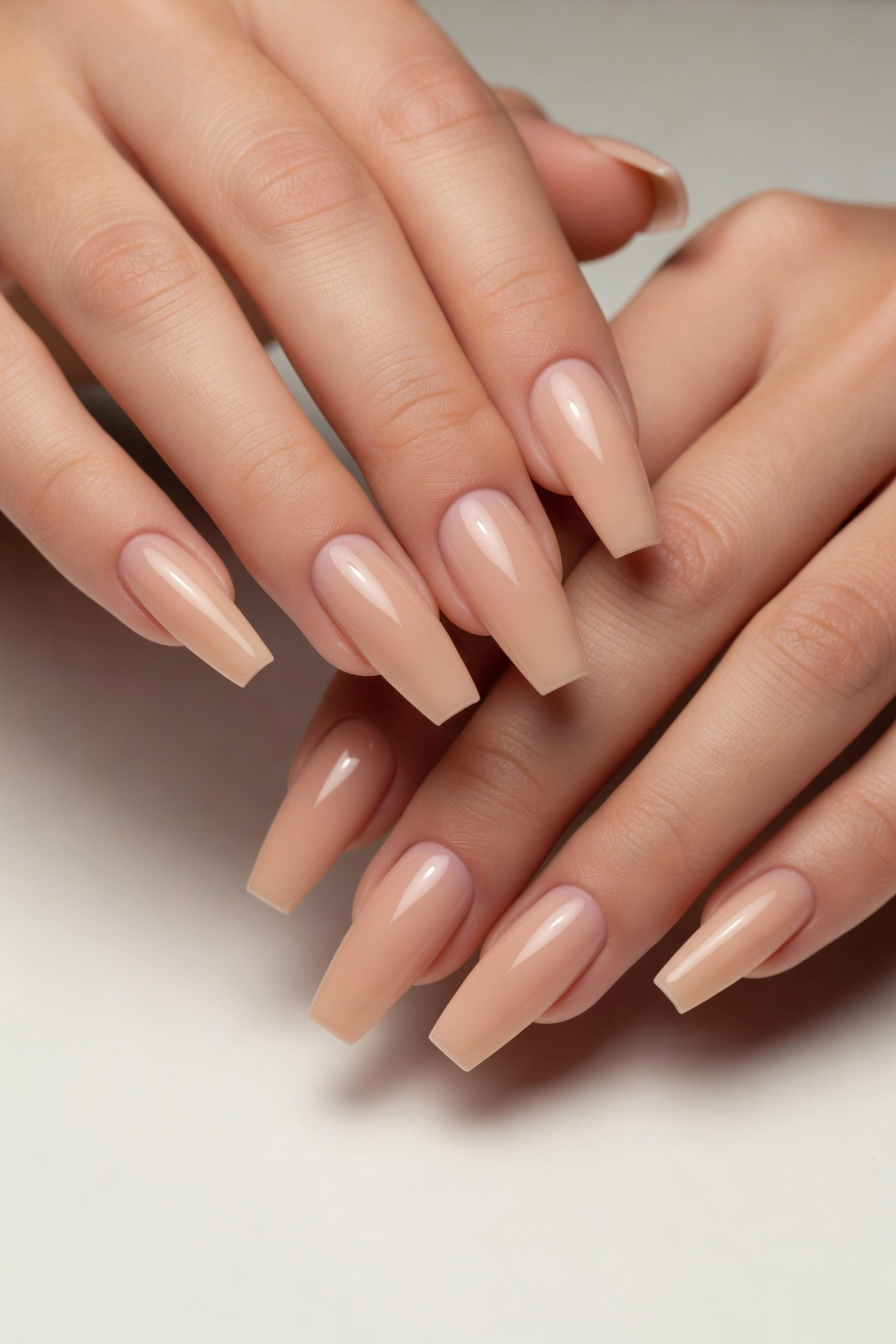 Nude Base Manicure