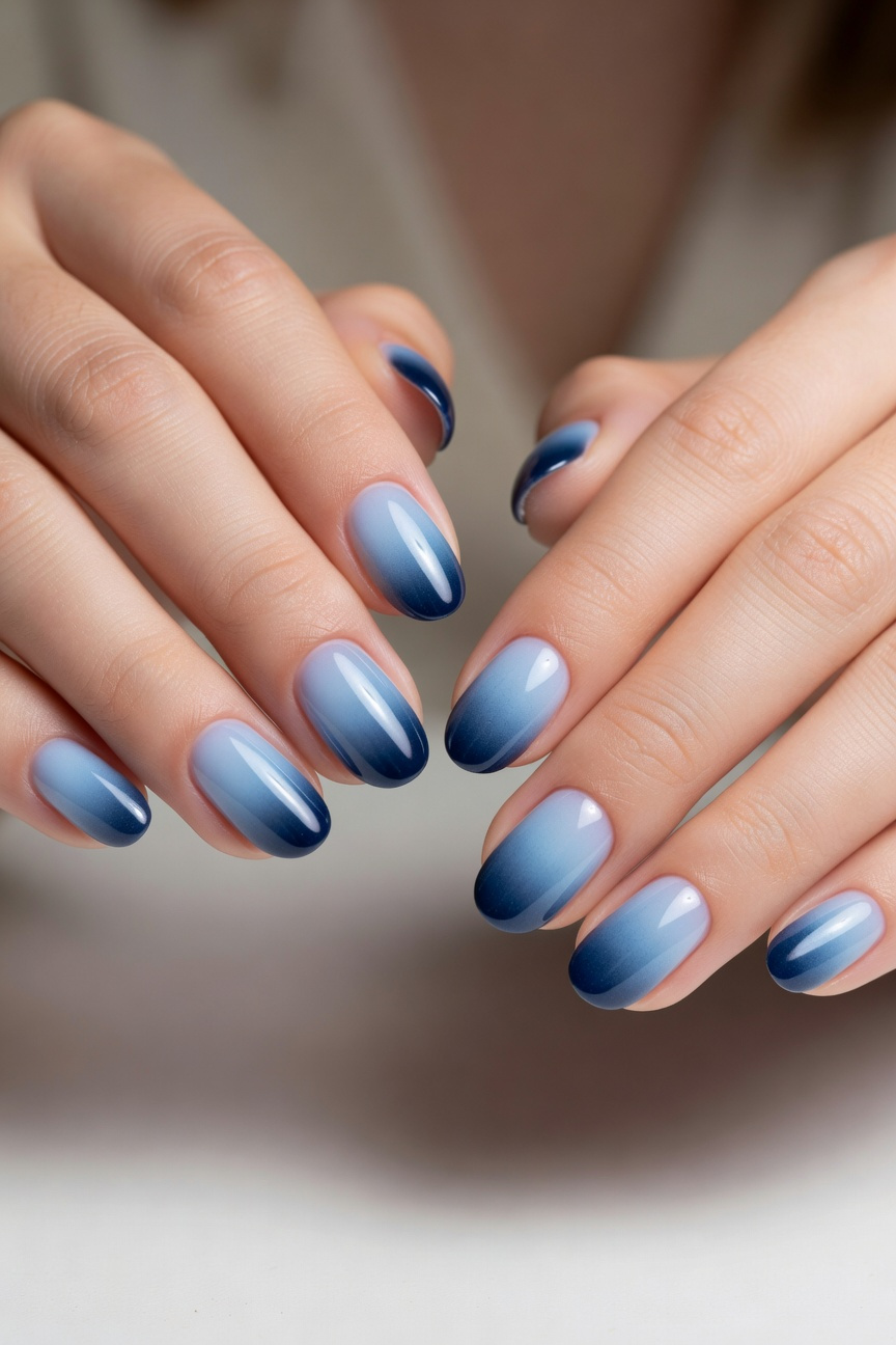 Ombre Blue Finish
