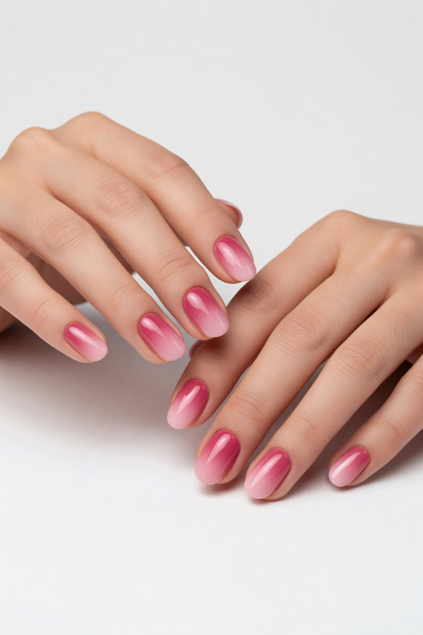 Ombre Pink Shades