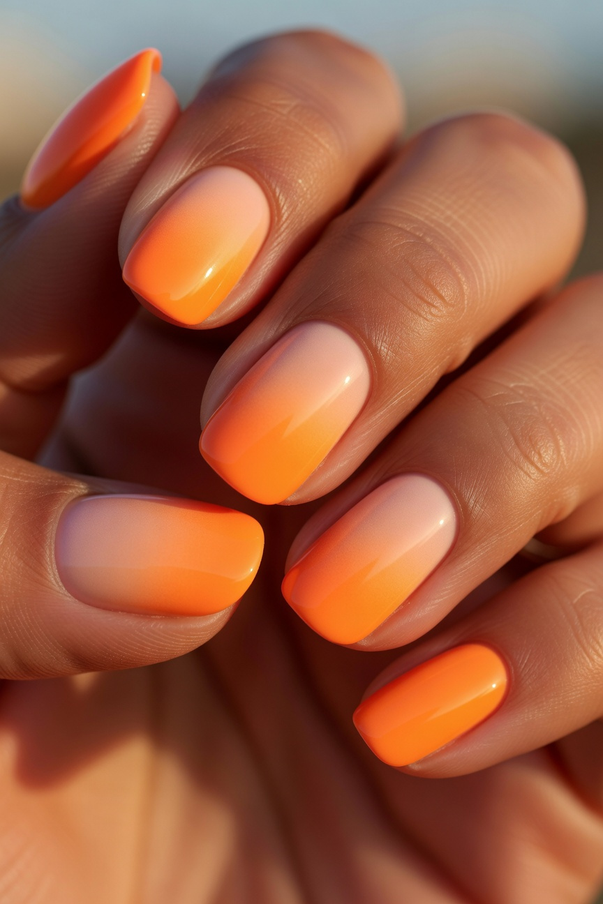 Orange Sunset Shades