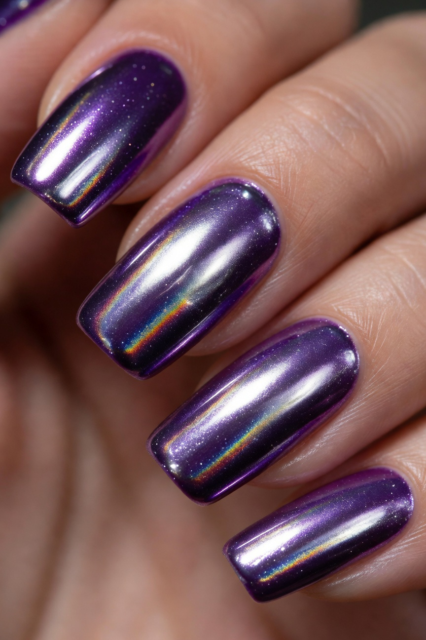 Purple Glow Polish