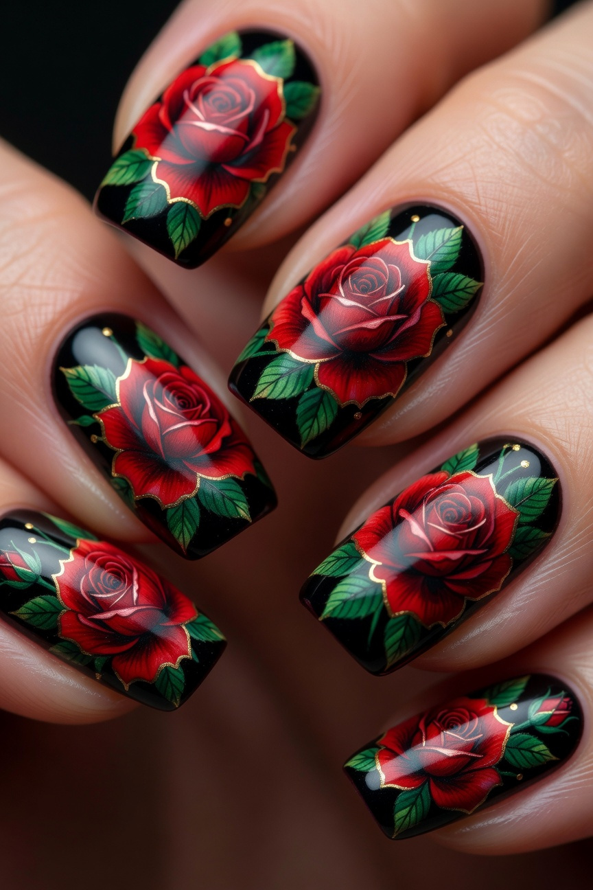 Red Rose Details