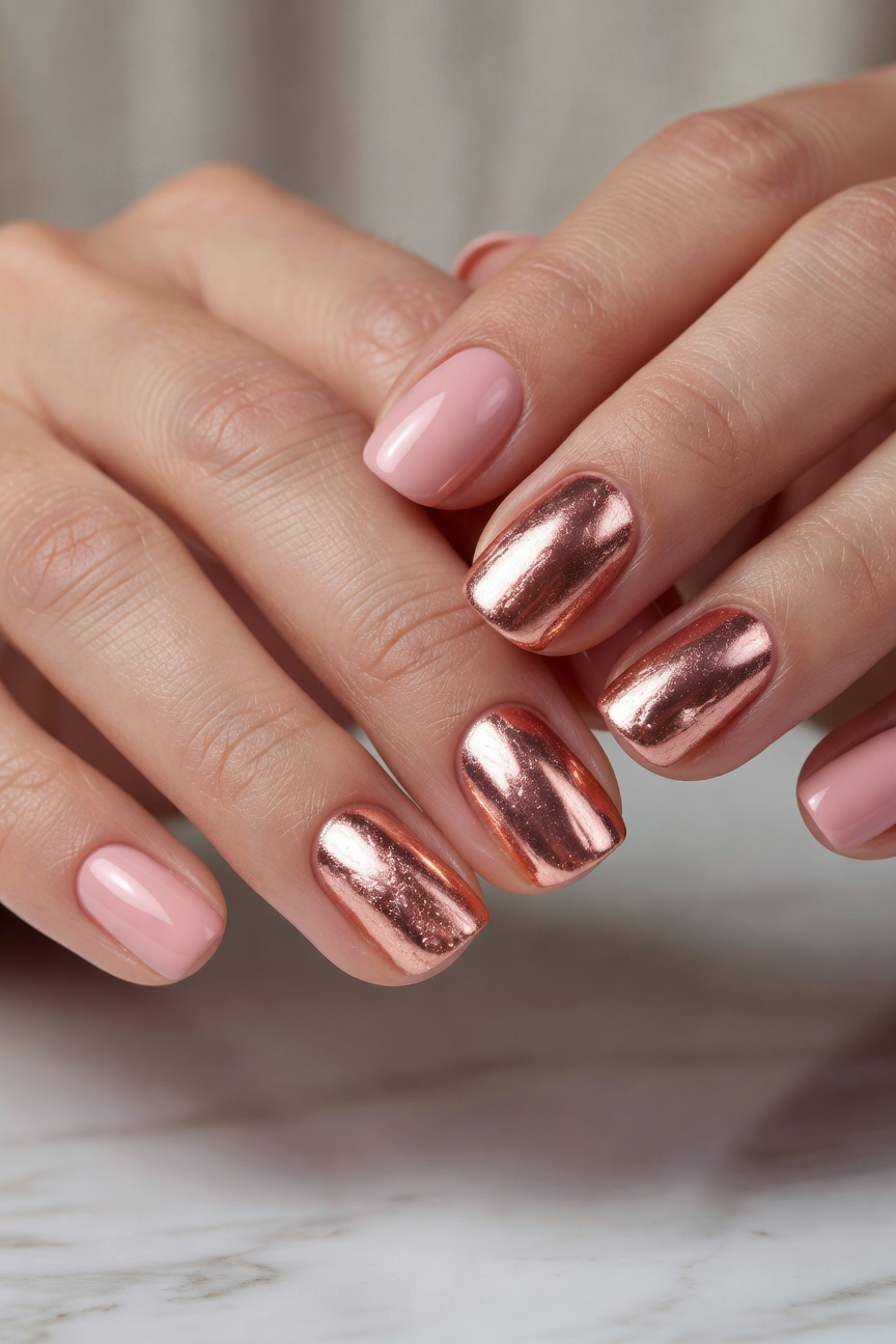 Rose Gold Foil