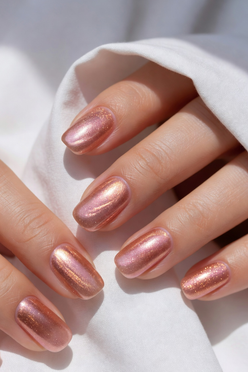 Rose Gold Shimmer