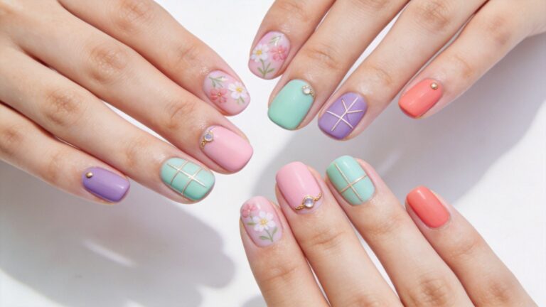Short Nail Ideas Perfect for a Spring Manicure
