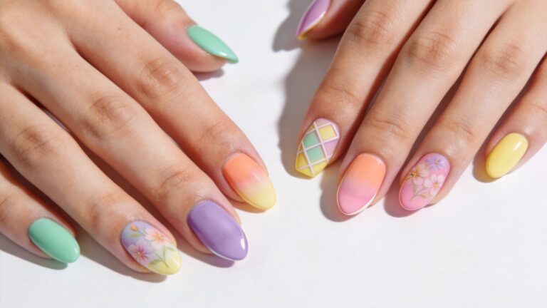 Spring Nail Ideas in Fresh Pastel Colors