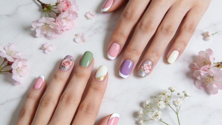 Spring Wedding Nail Ideas for Brides and Guests