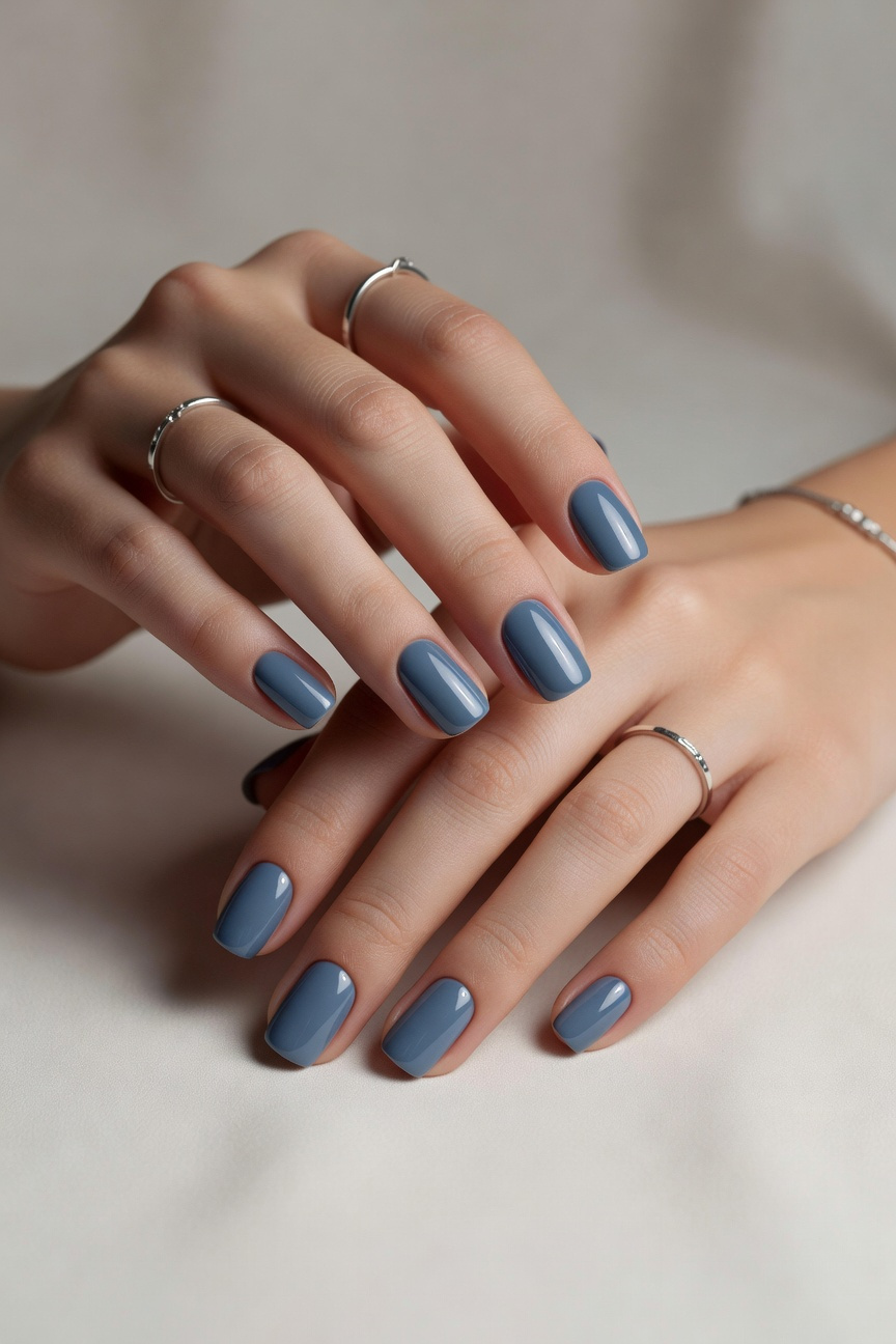 Steel Blue Polish