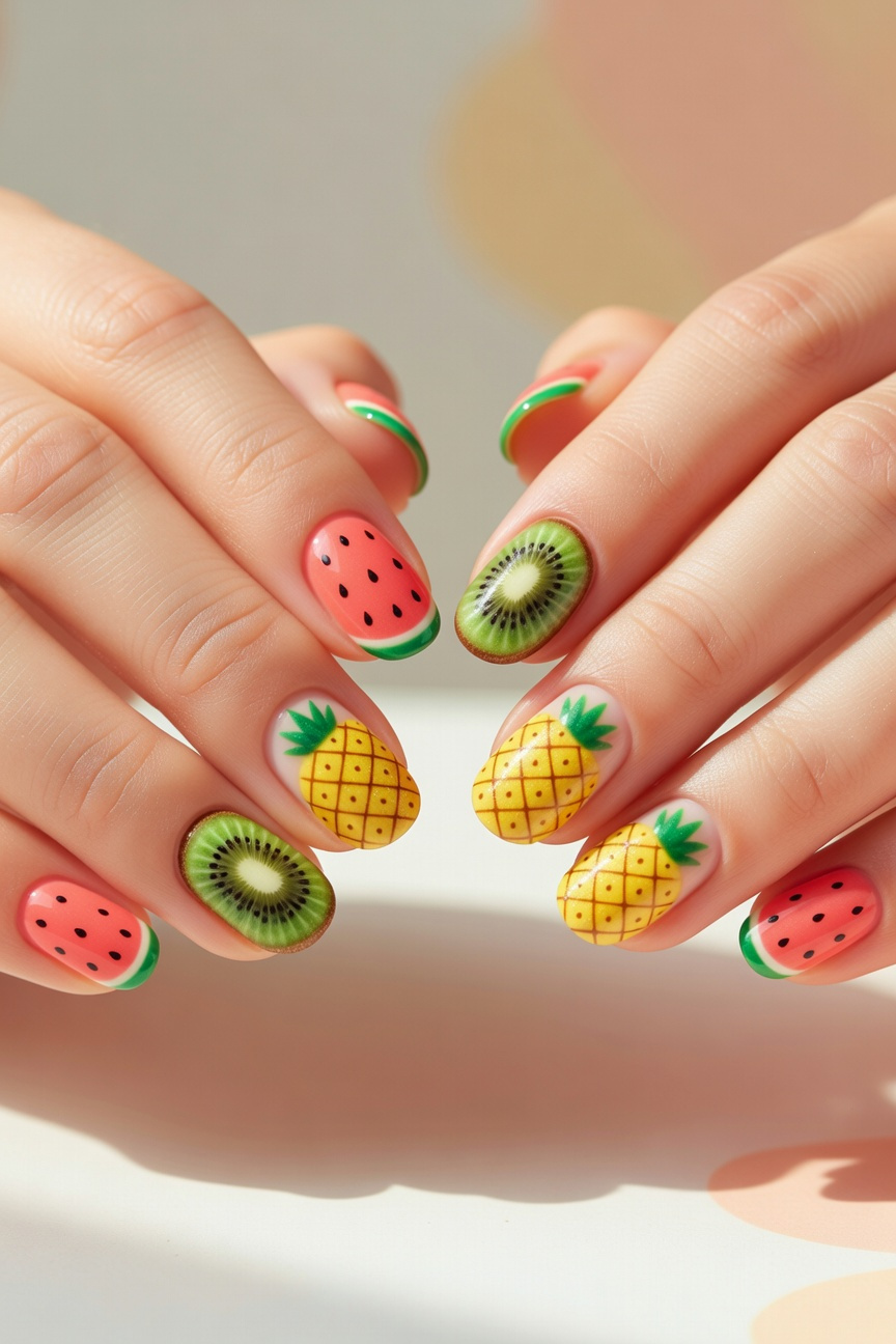 Tropical Fruit Patterns