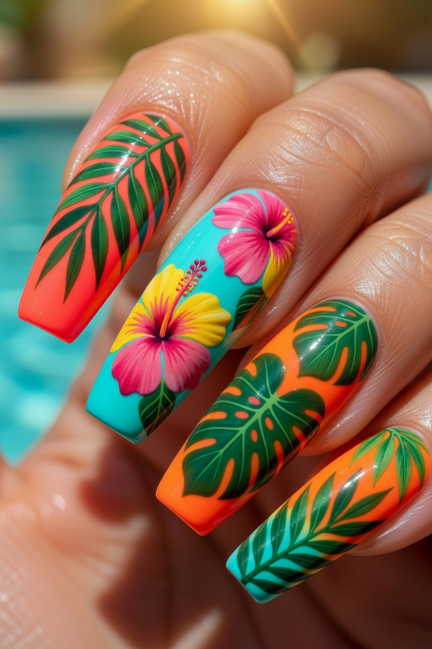 Tropical Print Style