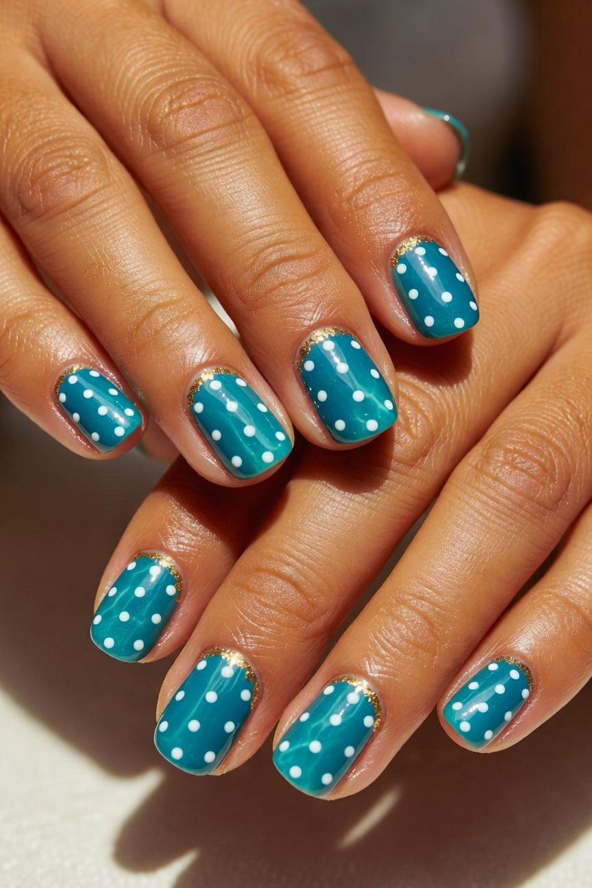 Turquoise Blue Polish