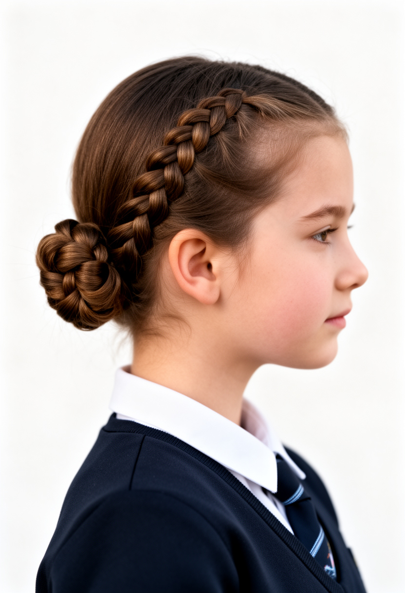 Backless Twist Knot Half-Up