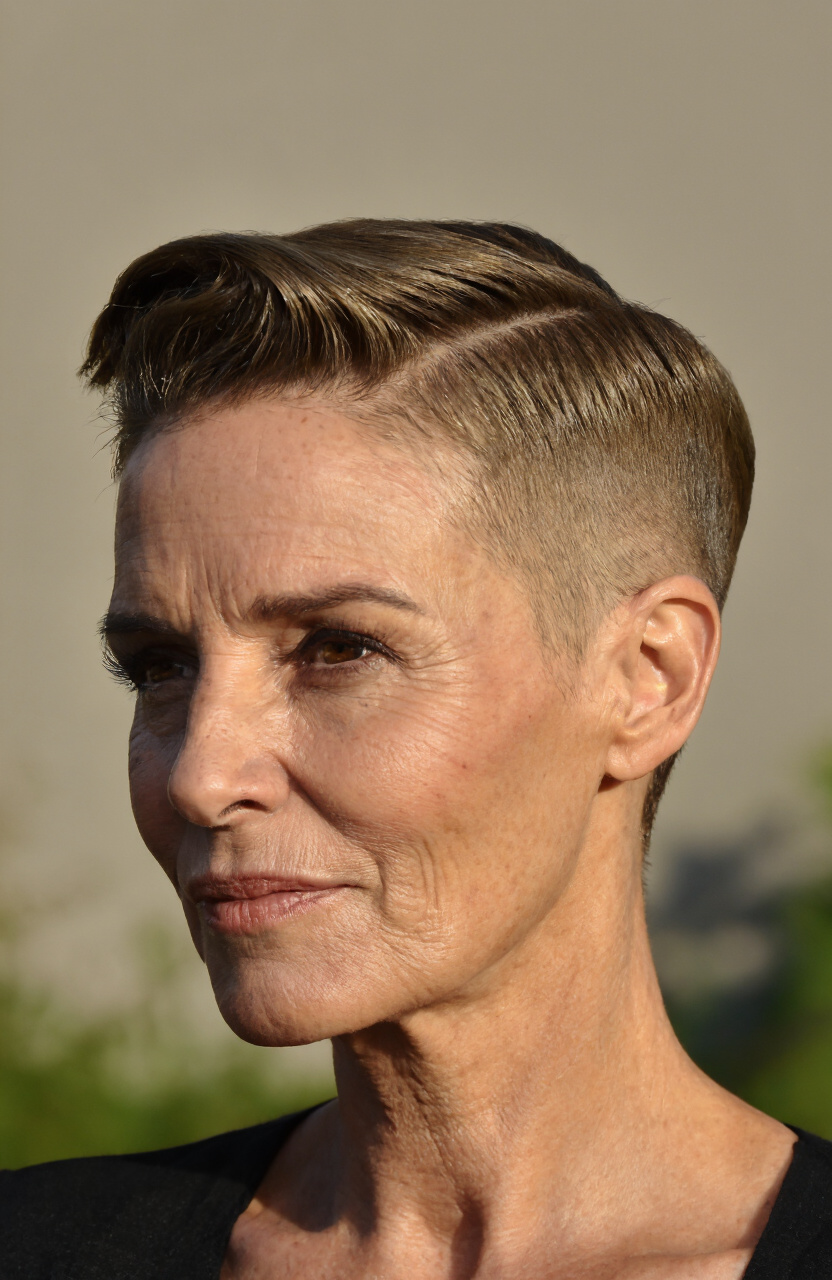 Bold Undercut For Summer Heat