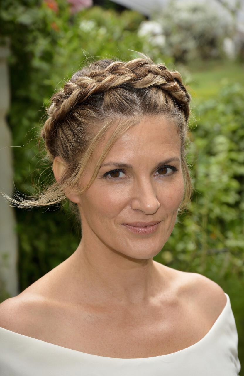 Braided Crown For Outdoor Events