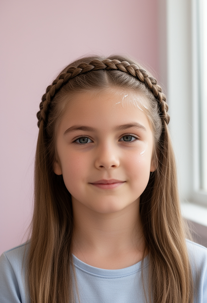 Dutch Braid Crown Headband
