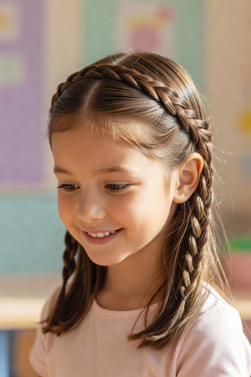 Fishtail Headband Braids