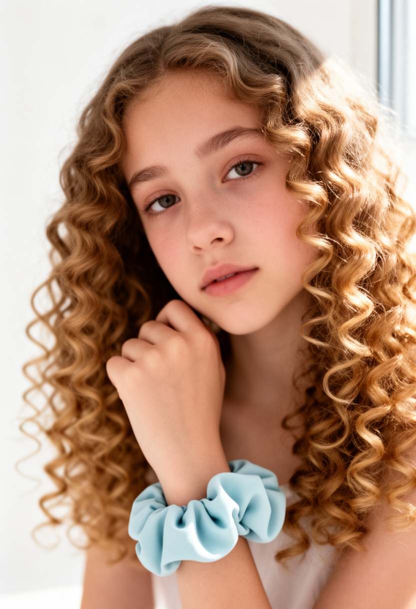 Mess-Free Scrunchie Wrist Curls