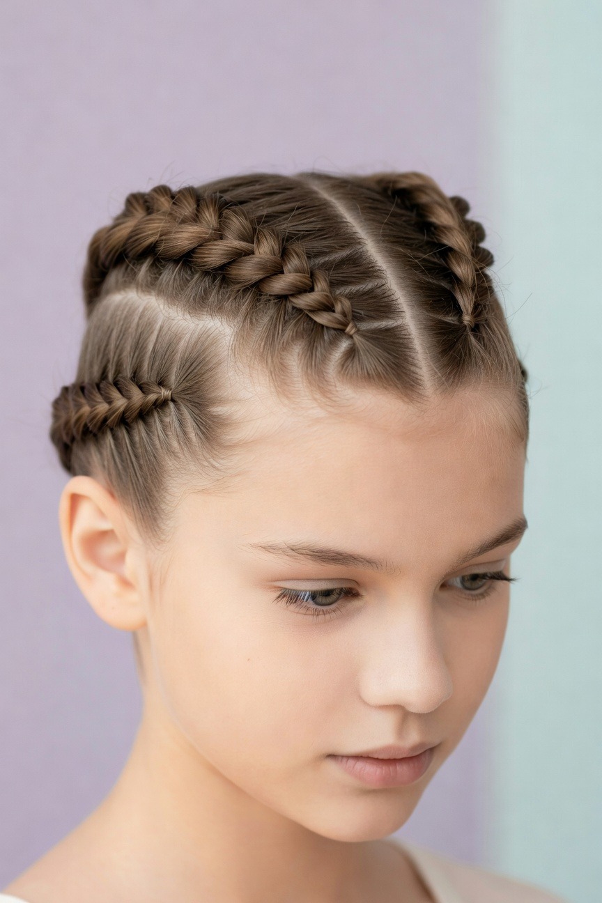 Day-Long Twists with Hair Ties