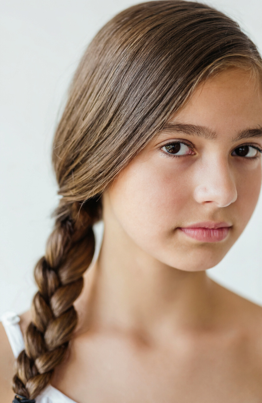 Fishtail Side Braid Sweep