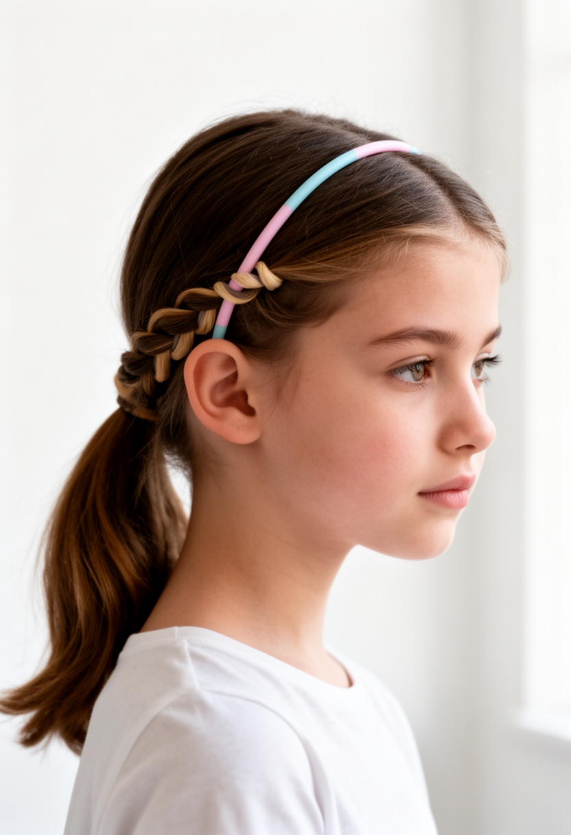 Twisted Headband Twist-Back