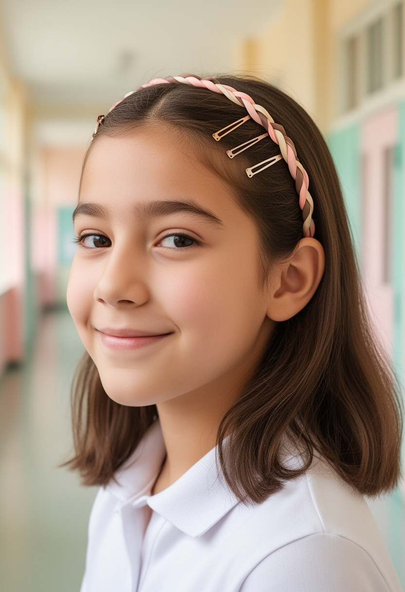 Twisted Ribbon Headband Style