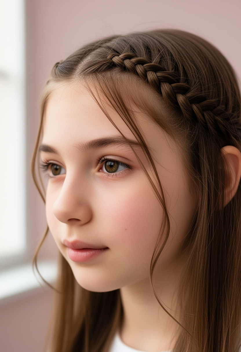 Waterfall Braid Front Flip