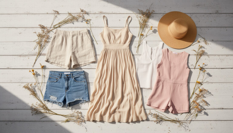 10 Cute Simple Summer Outfits for Women (Minimal & Easy Everyday Looks)
