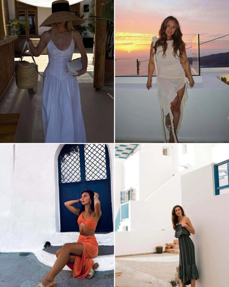 25 Greece Outfit Ideas for a Stylish Summer Trip