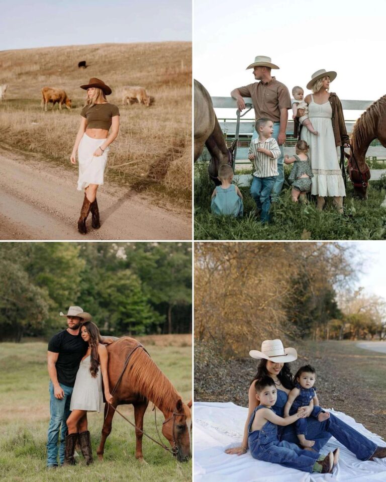 25 Western Photoshoot Ideas for Singles, Couples & Families