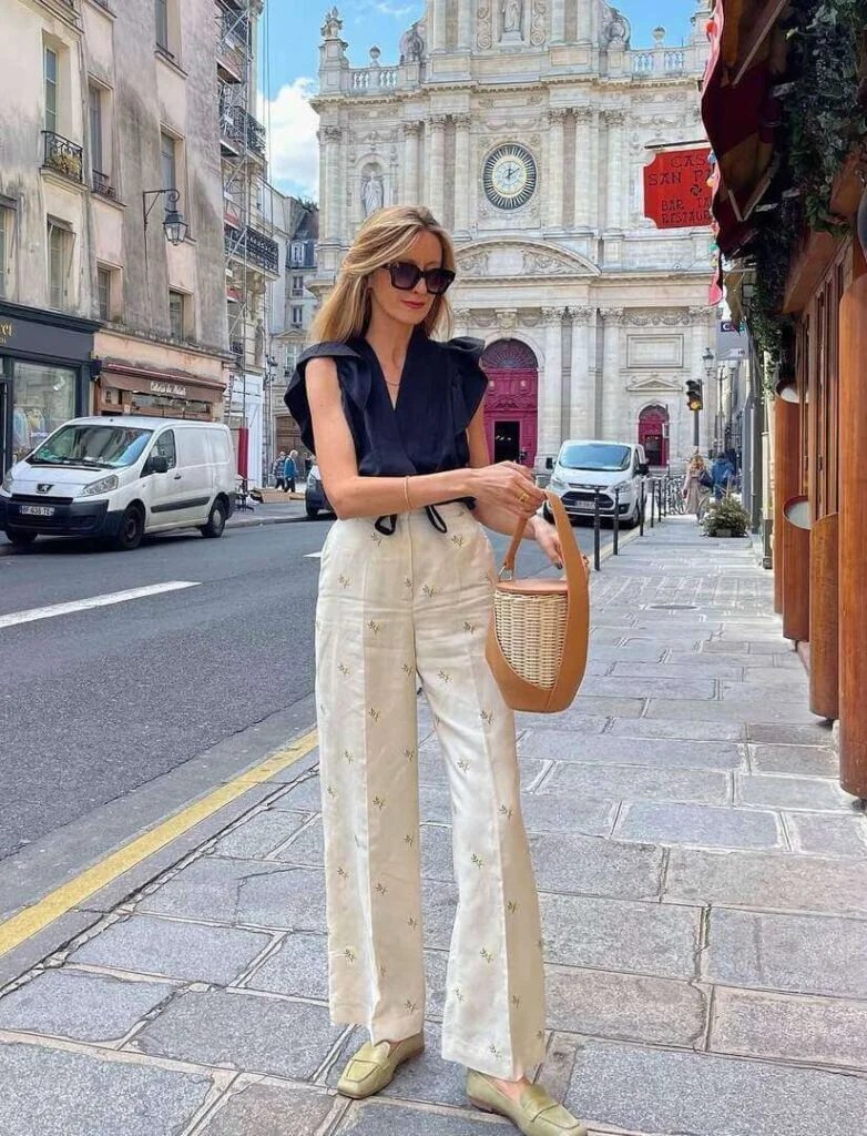 Black Linen Trousers