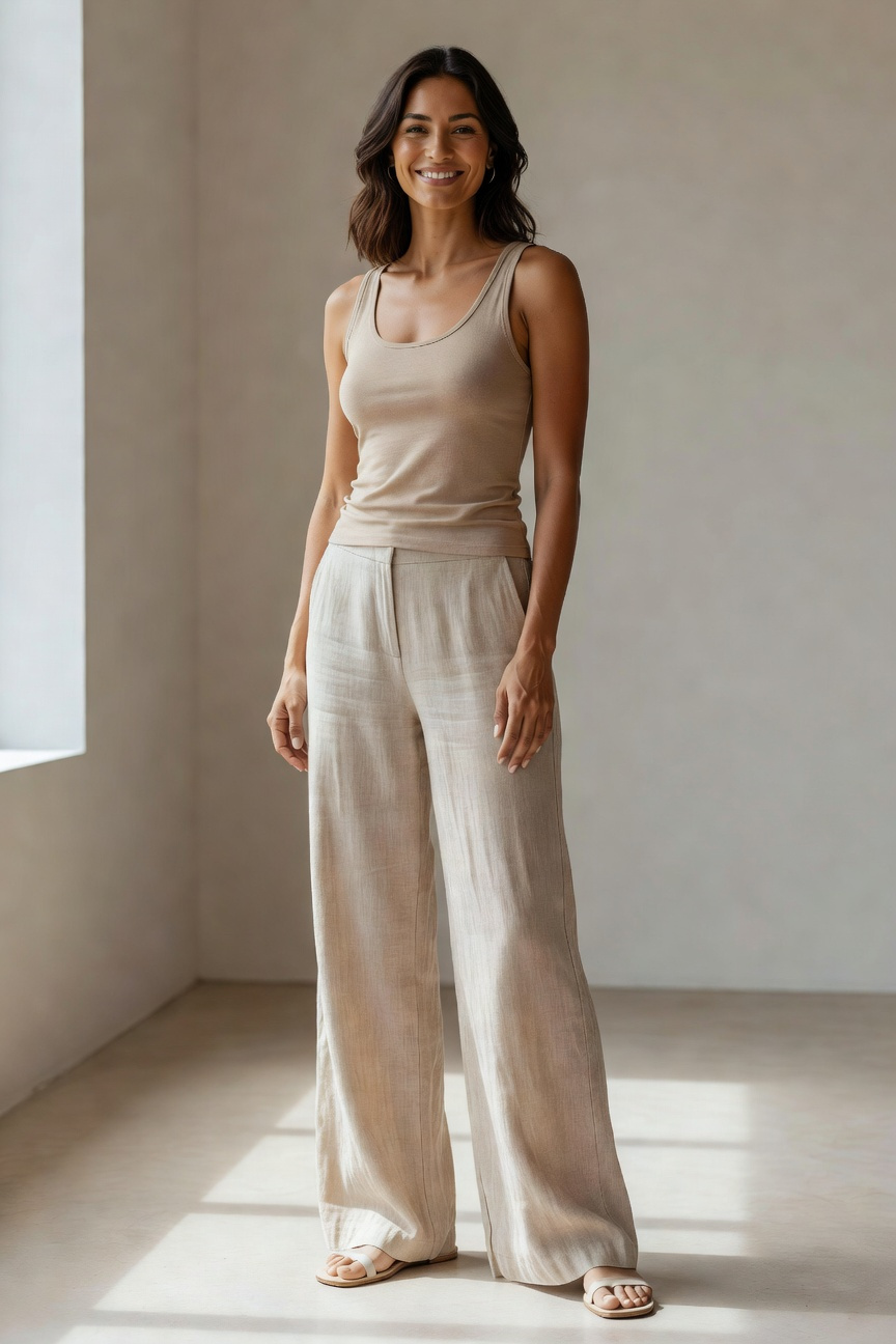 Breezy Linen Pants and Tank