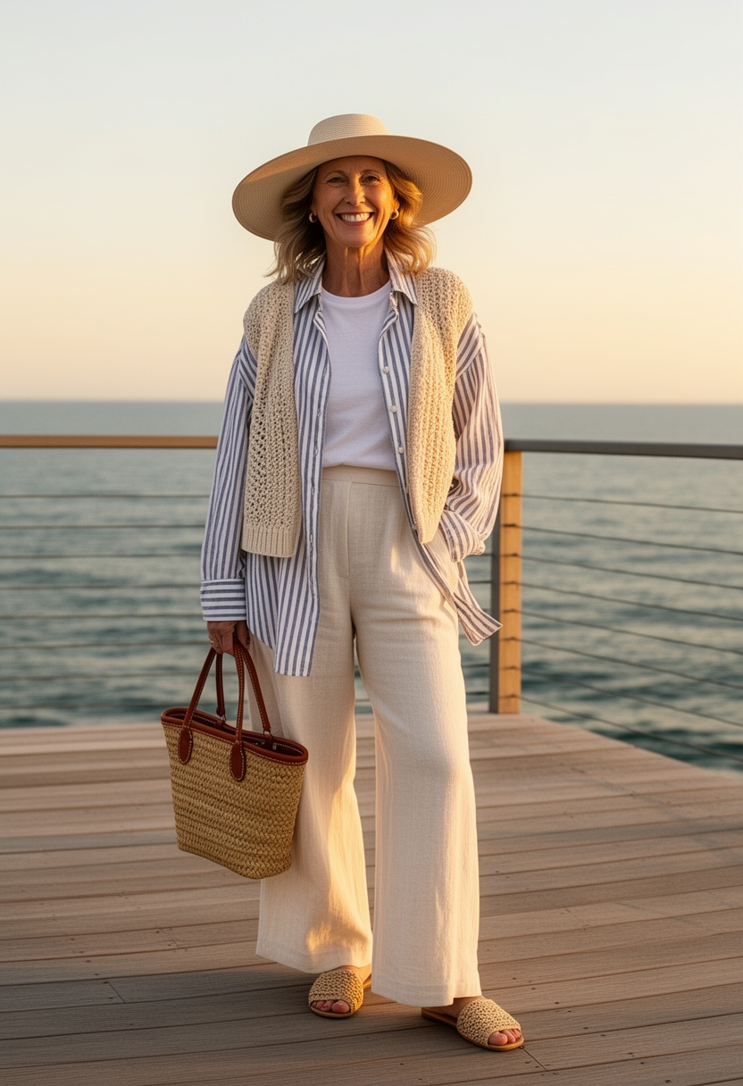 Coastal Grandma Chic Looks