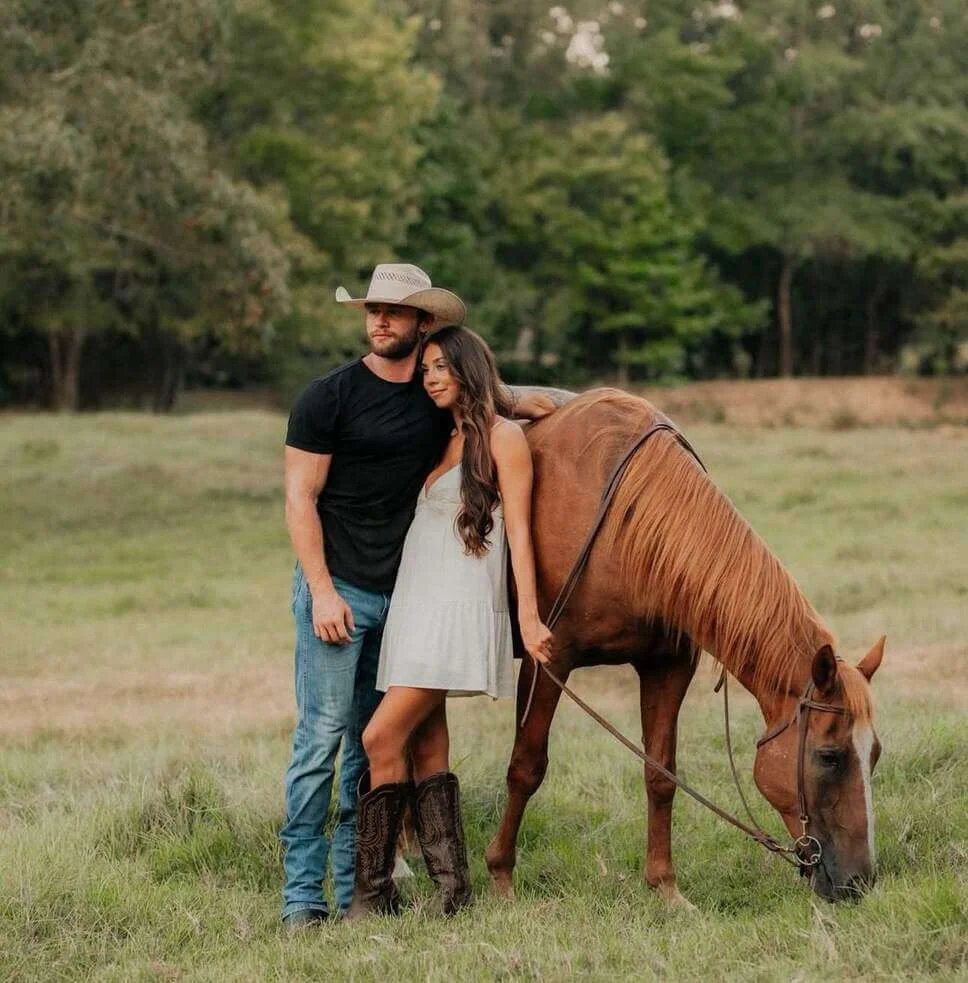 Couple and Horse